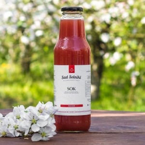 Sad Solniki 100%  sok tłoczony pomidorowy NFC 750 ml