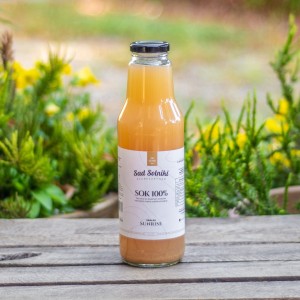 Sad Solniki 100%  sok tłoczony jabłkowy NFC 750 ml
