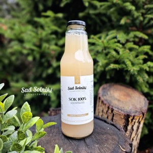 Sad Solniki 100%  sok tłoczony jabłko + pietruszka NFC 750 ml