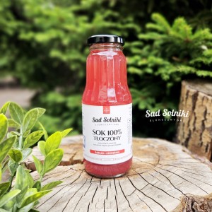 Sad Solniki 100% sok tłoczony jabłko + czereśnia NFC 300 ml